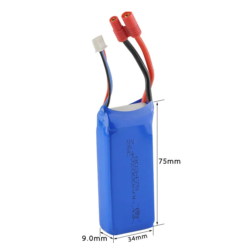 7.4V Lithium Battery Pack 903475-2S 2000mah  (A-grade cell）