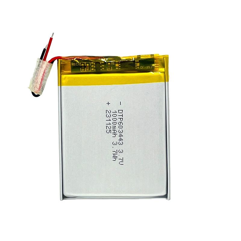 603442 850mAh 3.7V (Lithium Ion Battery (A-grade cell）