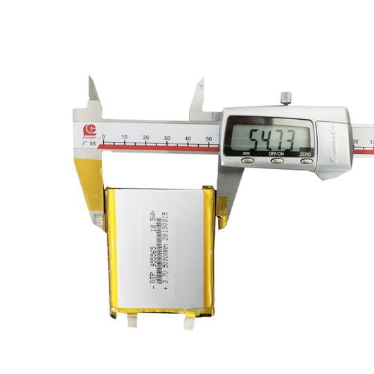 955565 5000mAh 3.7V Lithium Ion Battery (A-grade cell）
