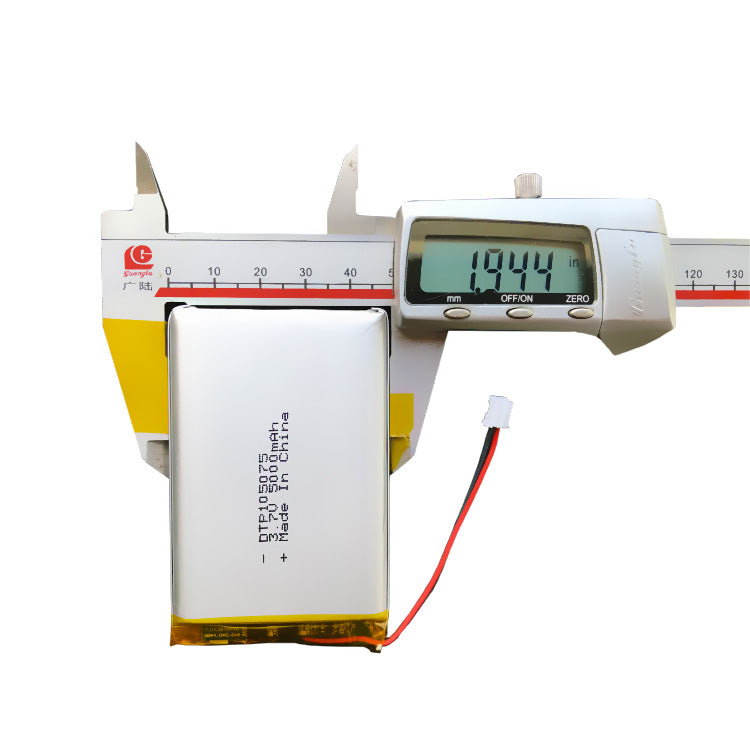 105075 5000mAh 3.7V Lithium Ion Battery (A-grade cell）