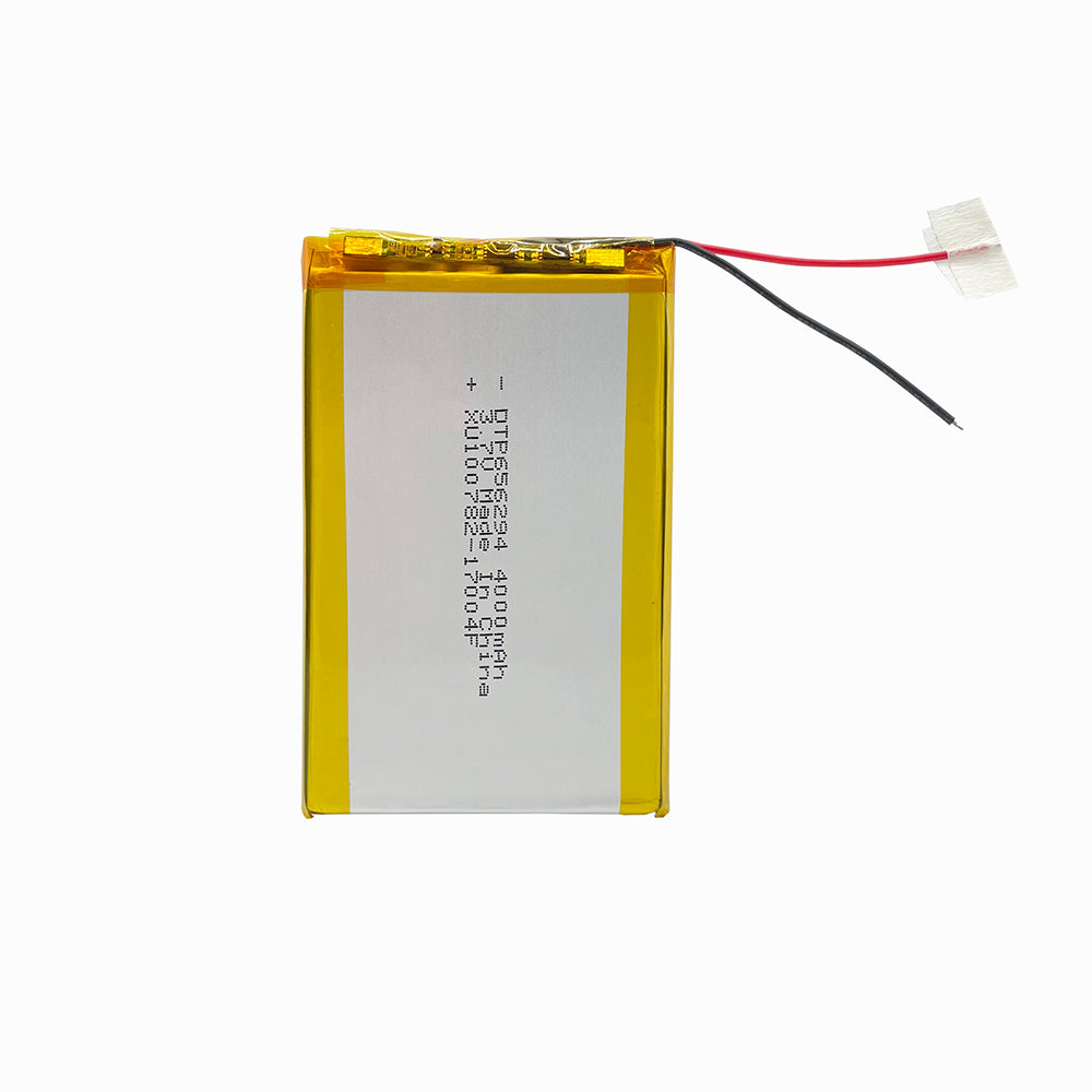 656294 4000mAh 3.7V Lithium Ion Battery (A-grade cell）