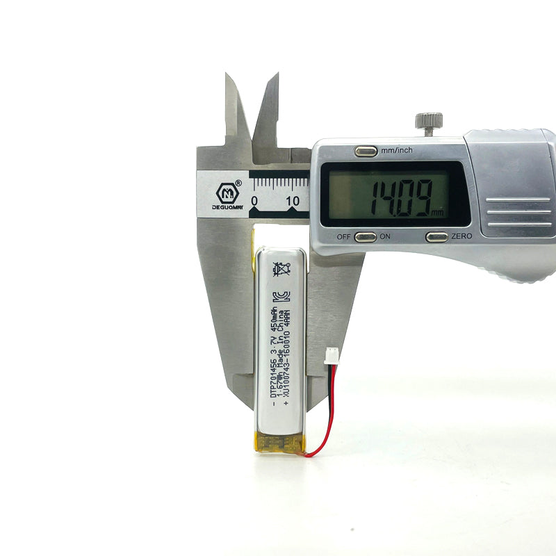 701456 450mAh 3.7V Lithium Ion Battery (A-grade cell）