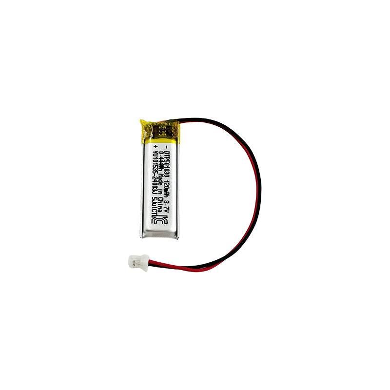 501030 120mAh 3.7V Lithium Ion Battery (A-grade cell）