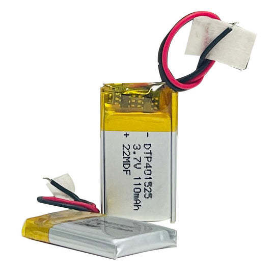 401525 110mAh 3.7V Lithium Ion Battery (A-grade cell）
