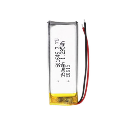 501646 360mAh 3.7V Lithium Ion Battery (A-grade cell）