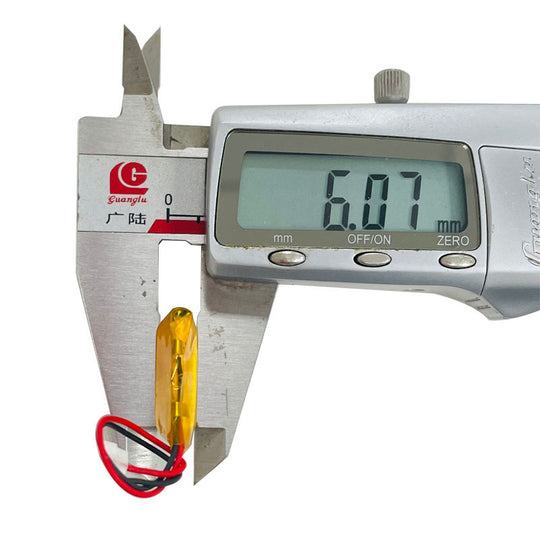 602025 250mAh 3.7V Lithium Ion Battery (A-grade cell）