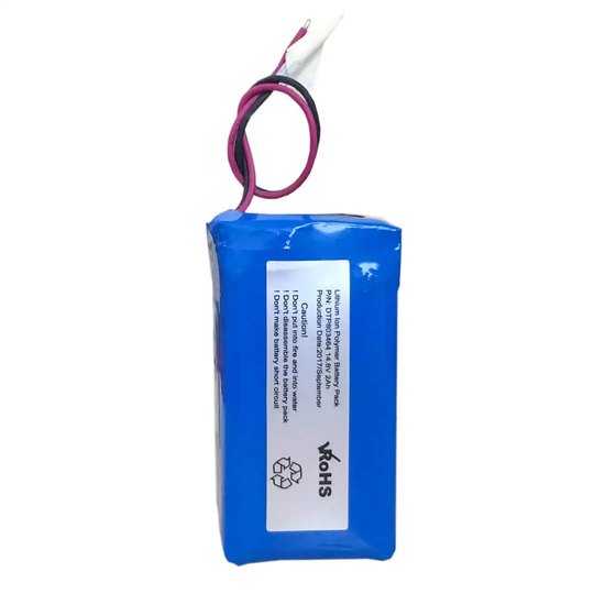 14.8V Lithium Battery Pack 803464-4S 2000mah  (A-grade cell）