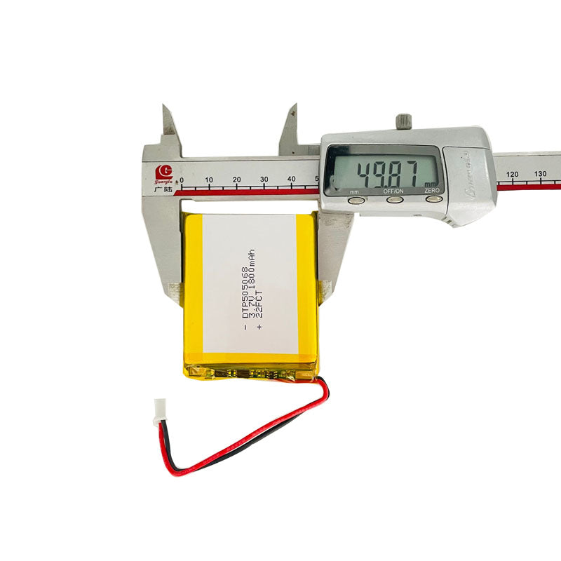 505068 1800mAh 3.7V Lithium Ion Battery (A-grade cell）