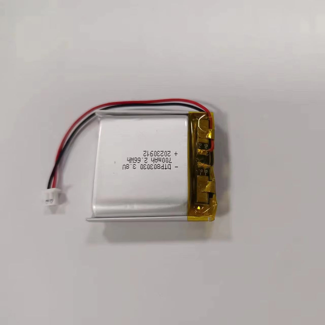 803030 700mAh 3.8V High-Voltage Lithium Ion Battery (A-grade cell）