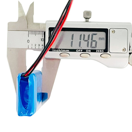 7.4V Lithium Battery Pack 602560-2S 1100mah  (A-grade cell）