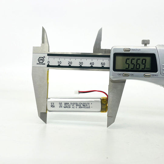 701456 450mAh 3.7V Lithium Ion Battery (A-grade cell）