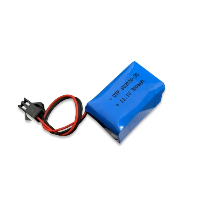 11.1V Lithium Battery Pack 602030-3S 300mah  (A-grade cell）
