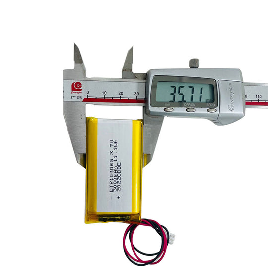 104065 3000mAh 3.7V Lithium Ion Battery (A-grade cell）