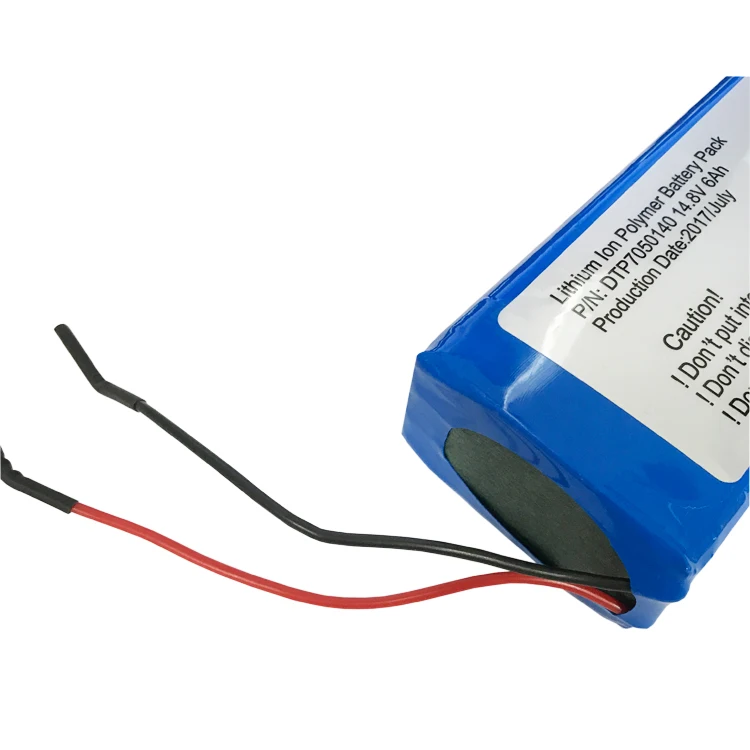 14.8V Lithium Battery Pack 7050140-4S 6000mah  (A-grade cell）