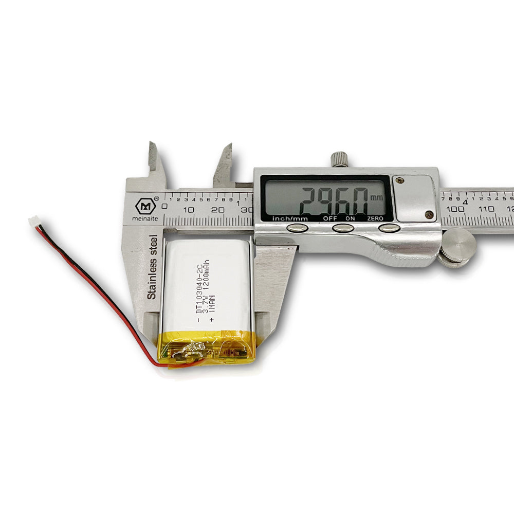 103040 1200mAh 3.7V Lithium Ion Battery (A-grade cell）