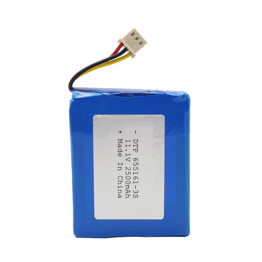 11.1V Lithium Battery Pack 655161-3S 2500mah  (A-grade cell）