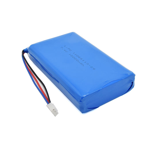7.4V Lithium Battery Pack 11065113-2S 10000mah  (A-grade cell）