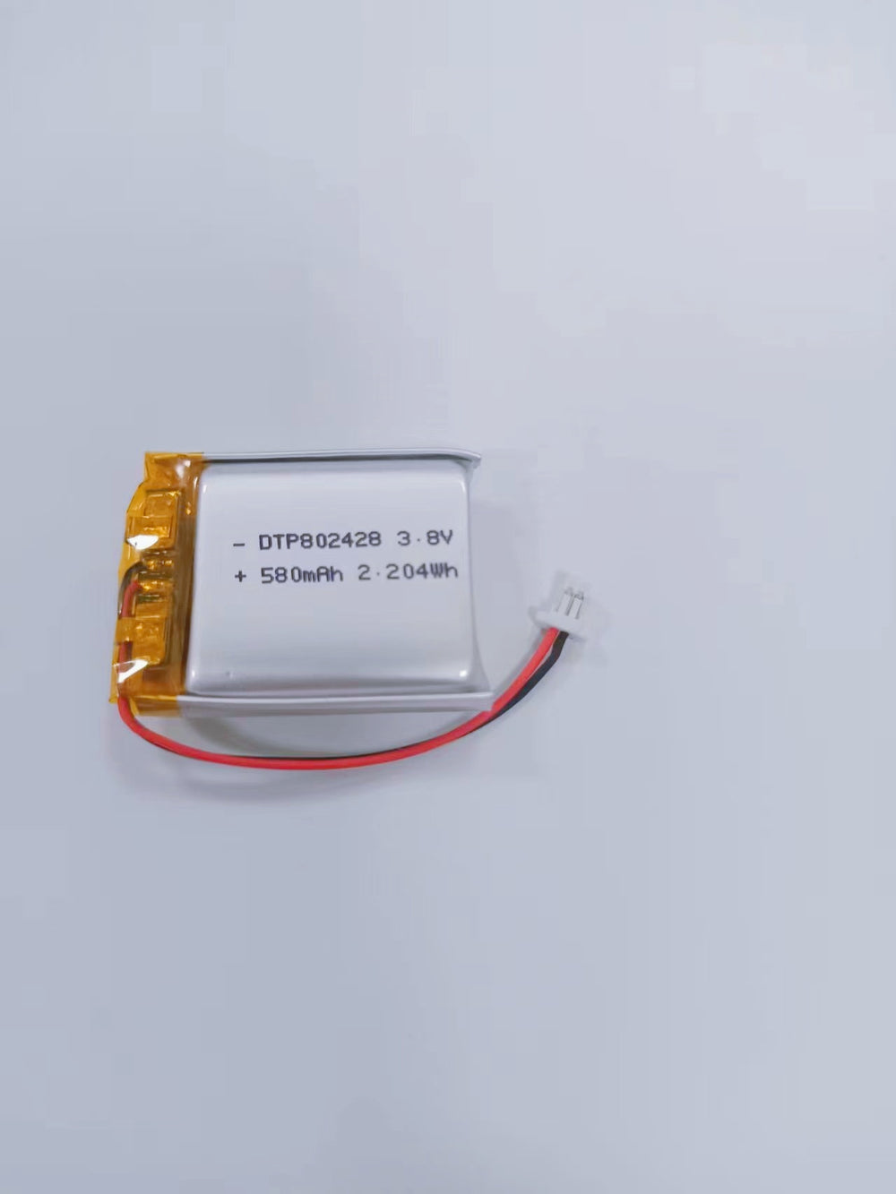 802428 580mAh 3.8V High-Voltage Lithium Ion Battery (A-grade cell）