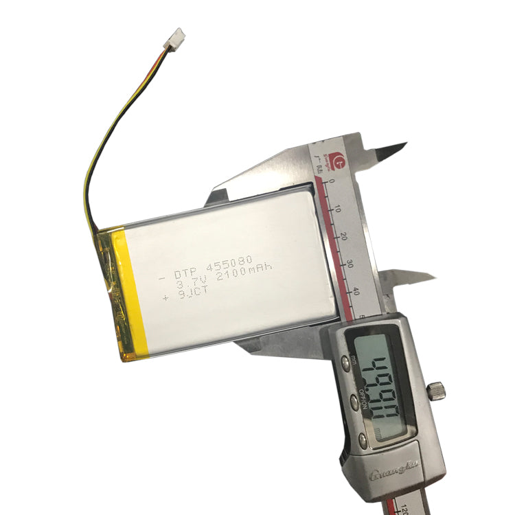 455080 2100mAh 3.7V Lithium Ion Battery (A-grade cell）
