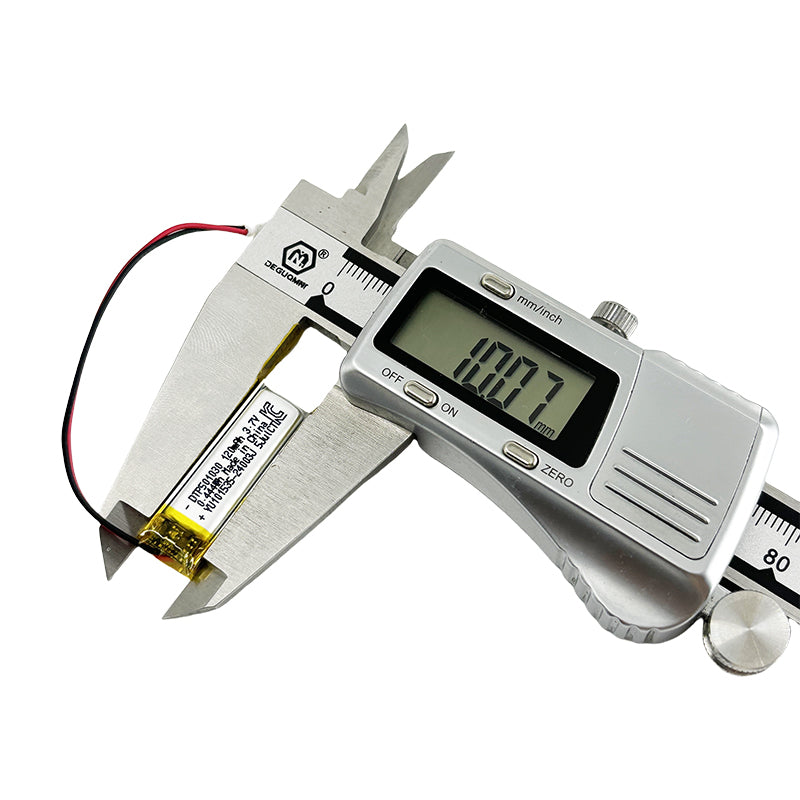 501030 120mAh 3.7V Lithium Ion Battery (A-grade cell）