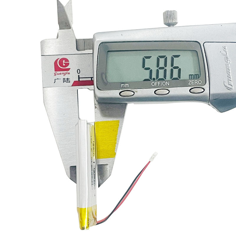 602040 450mAh 3.7V Lithium Ion Battery (A-grade cell）