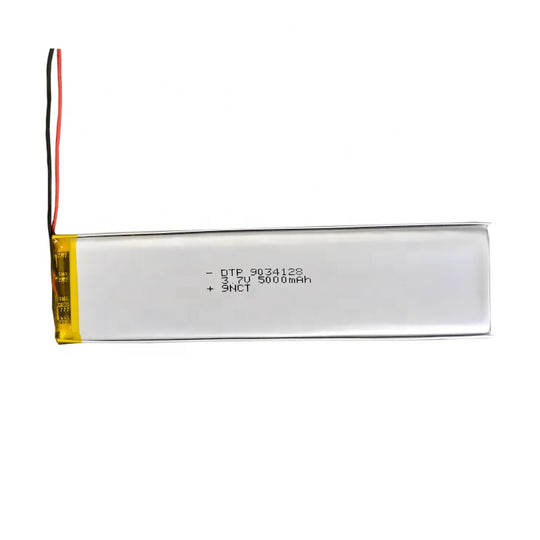 9034128  5000mAh 3.7V Lithium Ion Battery (A-grade cell）