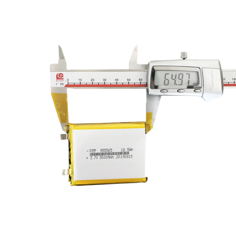 955565 5000mAh 3.7V Lithium Ion Battery (A-grade cell）