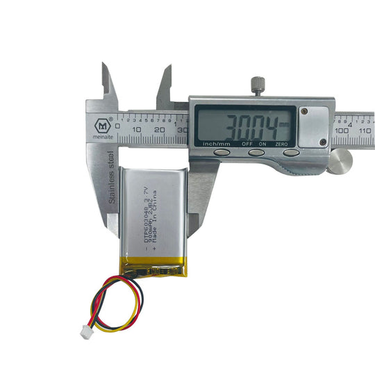 603048 900mAh 3.7V  Lithium Ion Battery (A-grade cell）