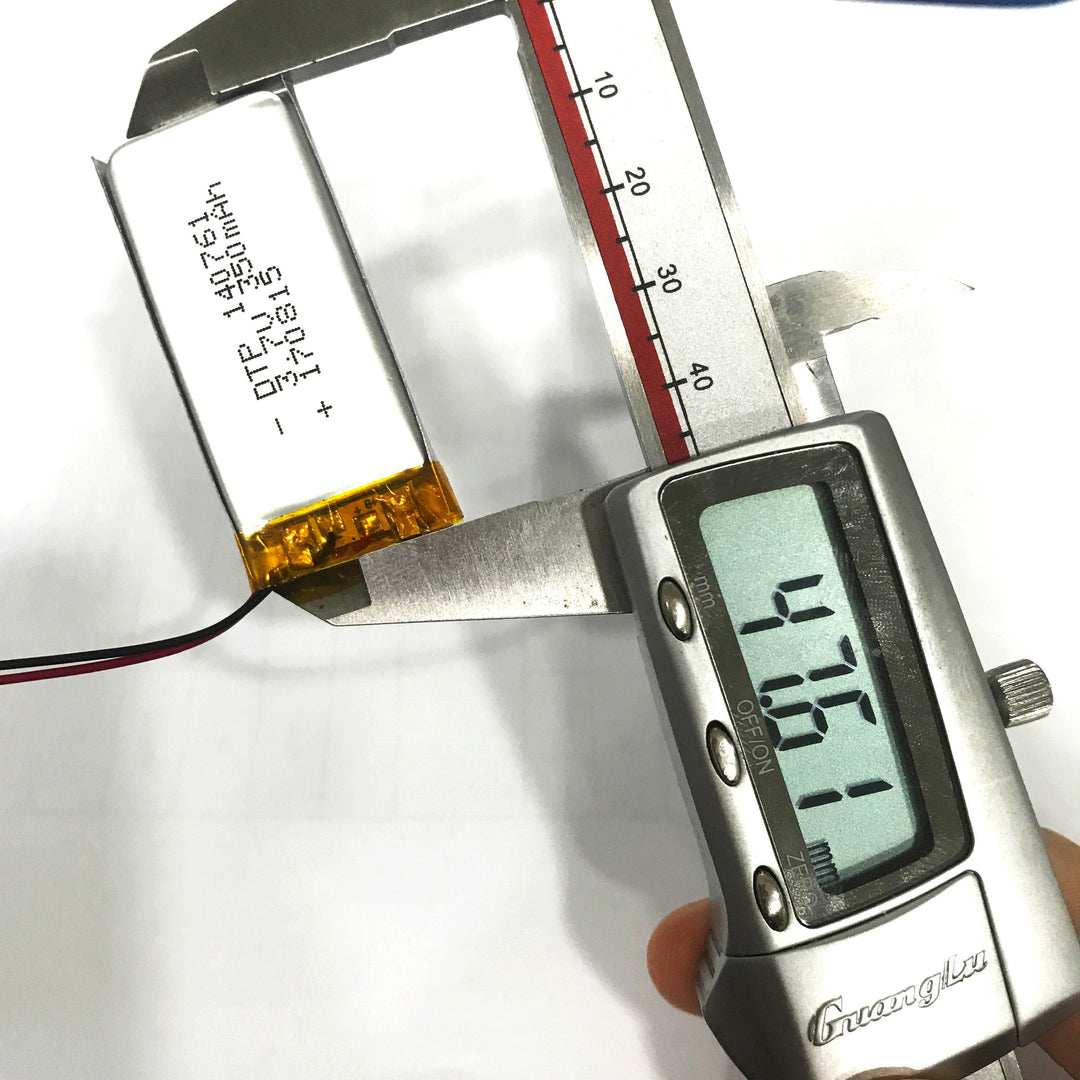 140761 350mAh 3.7V Lithium Ion Battery (A-grade cell）