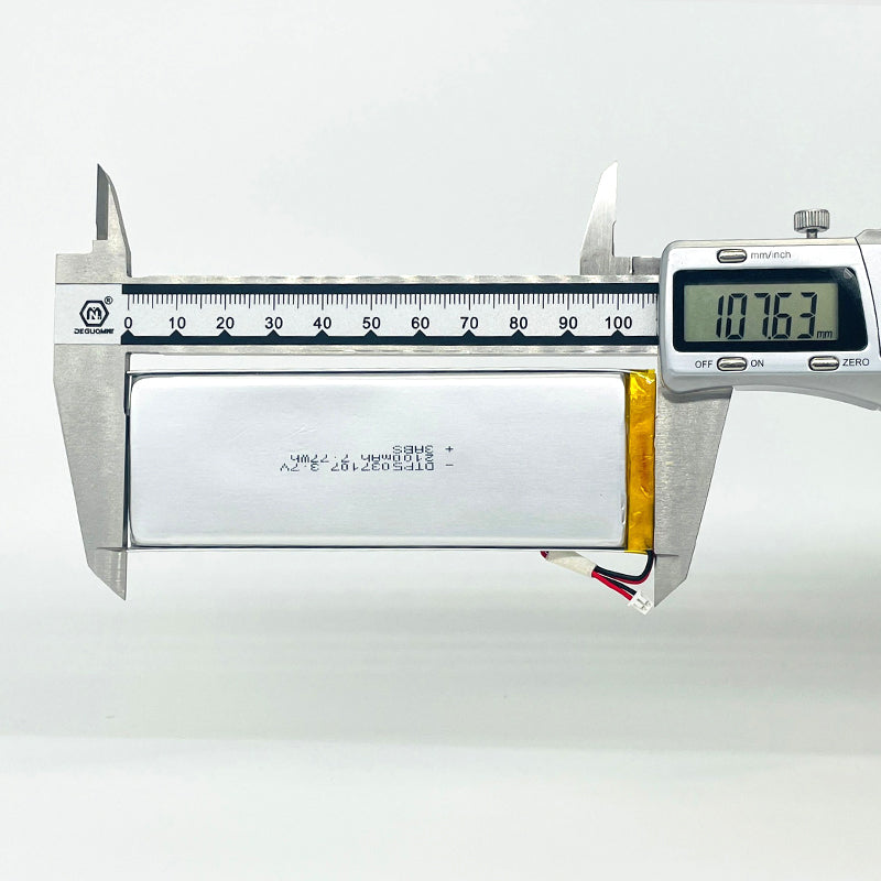 5037107 2100mAh 3.7V Lithium Ion Battery (A-grade cell）