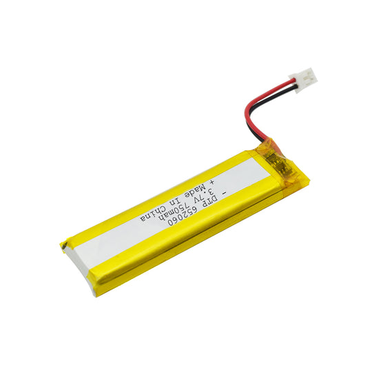 652060 750mAh 3.7V Lithium Ion Battery (A-grade cell）