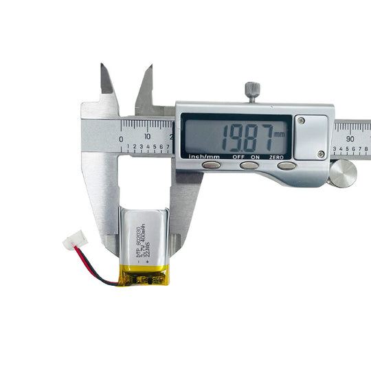 802030 400mAh 3.7V  Lithium Ion Battery (A-grade cell）
