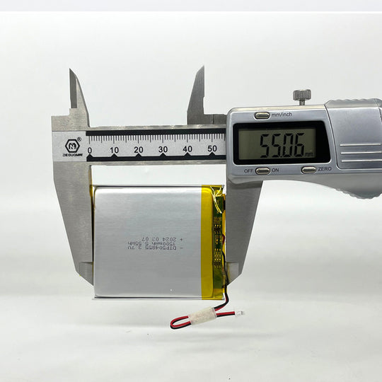 504855 1500mAh 3.7V Lithium Ion Battery (A-grade cell）