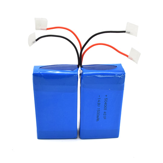 14.8V Lithium Battery Pack 504068-4S 1500mah  (A-grade cell）