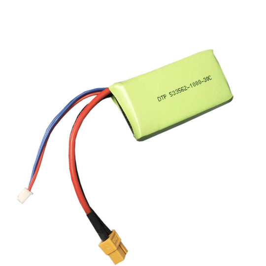 High Rate 30C-533562 3.7V 100mah Lithium Battery (A-grade cell）