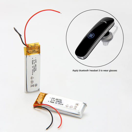 601336 220mAh 3.7V Lithium Ion Battery (A-grade cell）
