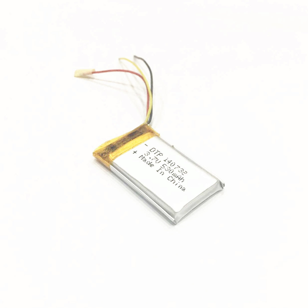 140732 530mAh 3.7V Lithium Ion Battery (A-grade cell）