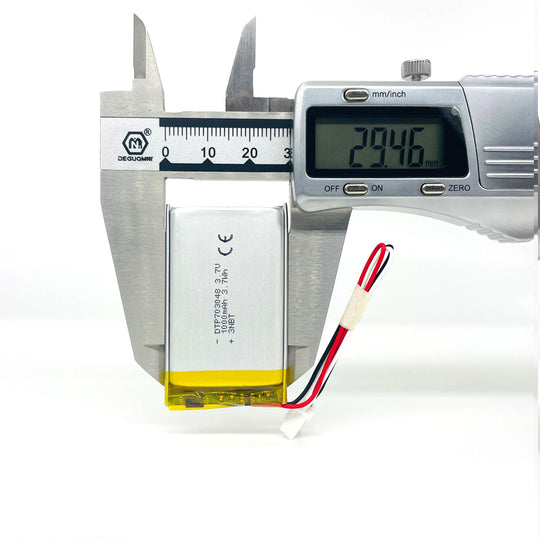 703048 1000mAh 3.7V Lithium Ion Battery (A-grade cell）