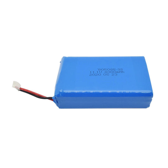 11.1V Lithium Battery Pack 805085-3S 4000mah  (A-grade cell）