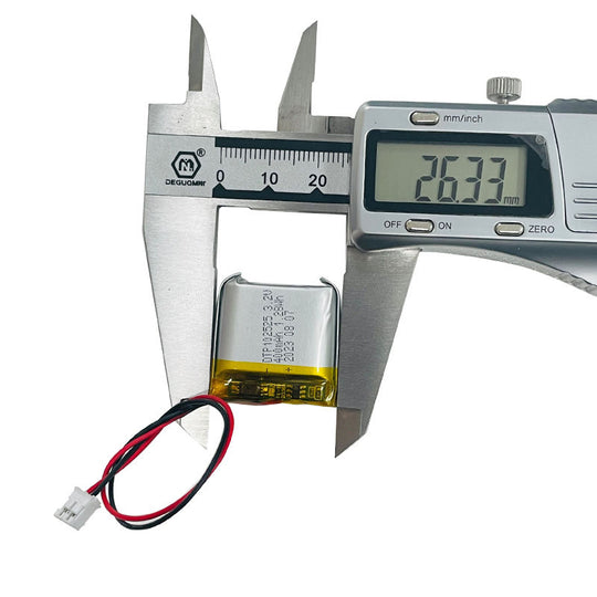 LiFePO4 3.2V Battery 102525 400mah  (A-grade cell）