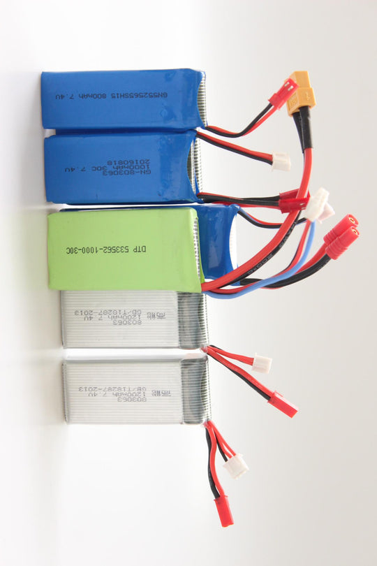 7.4V Lithium Battery Pack 102487-2S 2500mah  (A-grade cell）