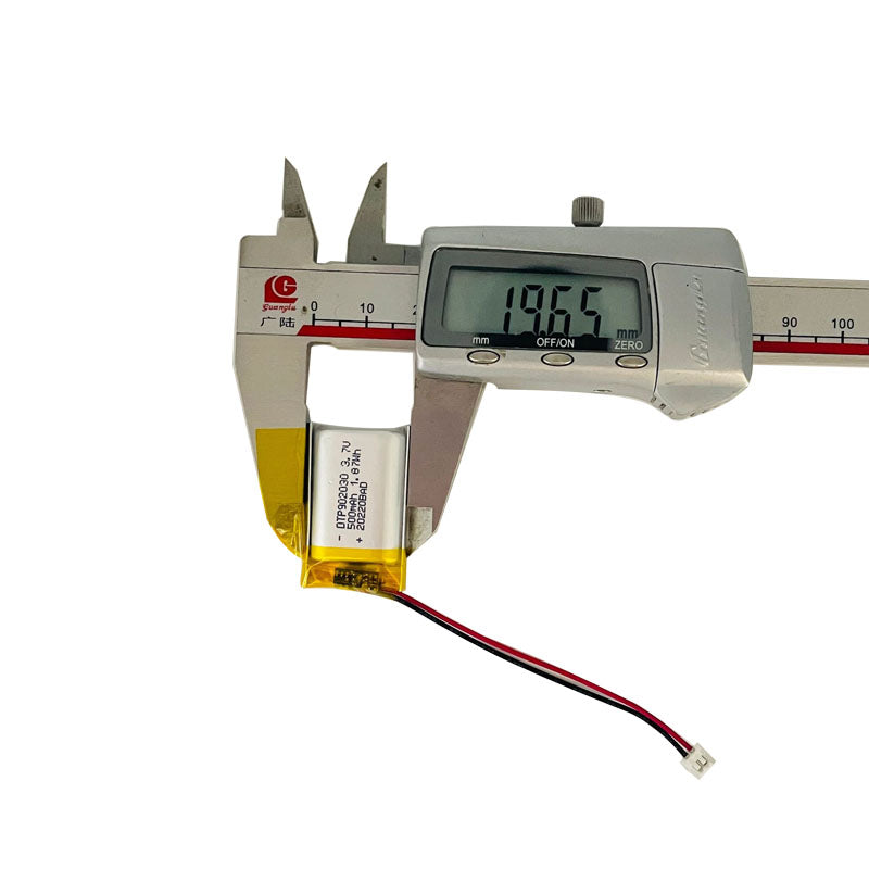 902030 500mAh 3.7V   Lithium Ion Battery (A-grade cell）