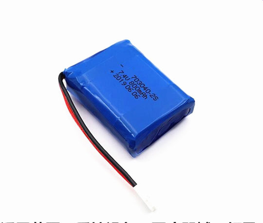 7.4V Lithium Battery Pack 703048-2S 1000mah  (A-grade cell）