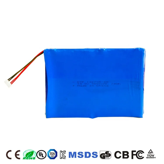 7.4V Lithium Battery Pack 605270-2S 3000mah  (A-grade cell）