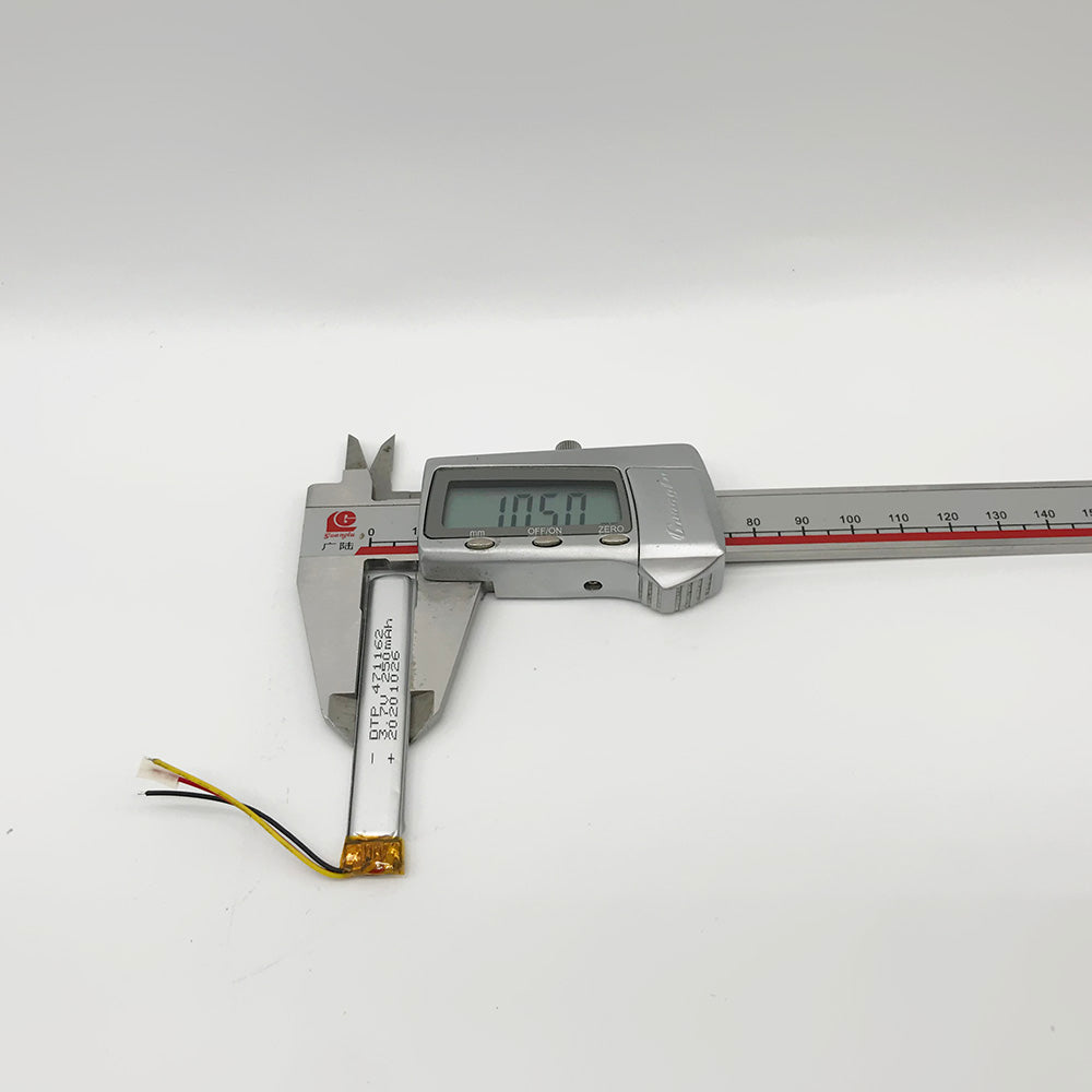 471162 250mAh 3.7V  Lithium Ion Battery (A-grade cell）