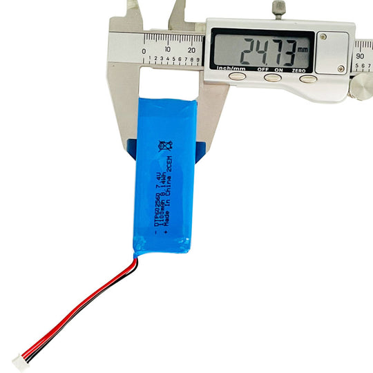 7.4V Lithium Battery Pack 602560-2S 1100mah  (A-grade cell）