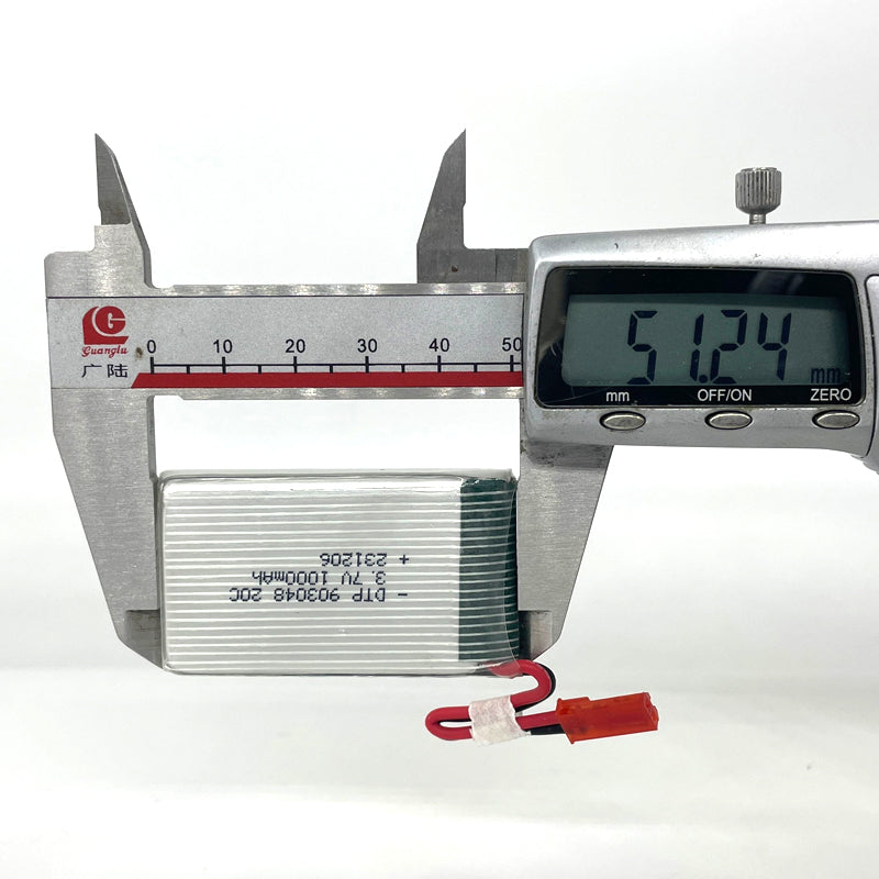 High Rate 20C-903048 3.7V 1000mah Lithium Battery (A-grade cell）