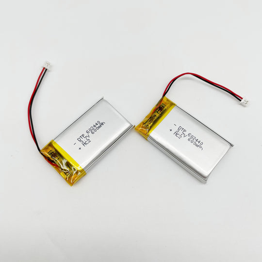 602440 600mAh 3.7V  Lithium Ion Battery (A-grade cell）