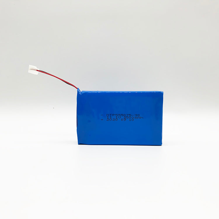 11.1V Lithium Battery Pack 555075-3S 2500mah  (A-grade cell）