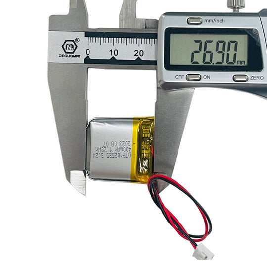 LiFePO4 3.2V Battery 102525 400mah  (A-grade cell）